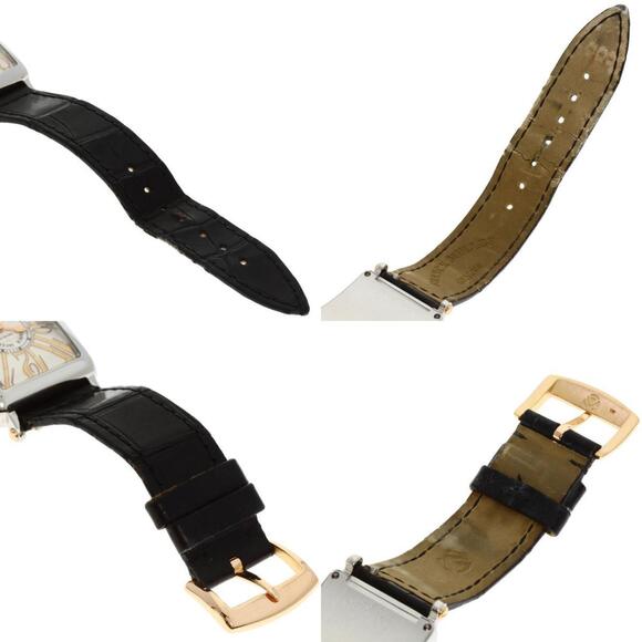 Frank Muller 902RELSTG Long Island Watch Stainless Steel Leather Ladies - Picture 7 of 11